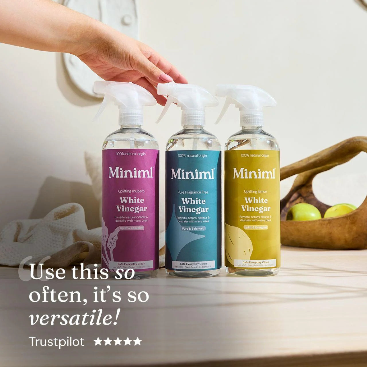 Miniml White Vinegar 750ml