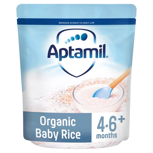 Aptamil Organic Baby Rice Cereal 4+ Months 100g