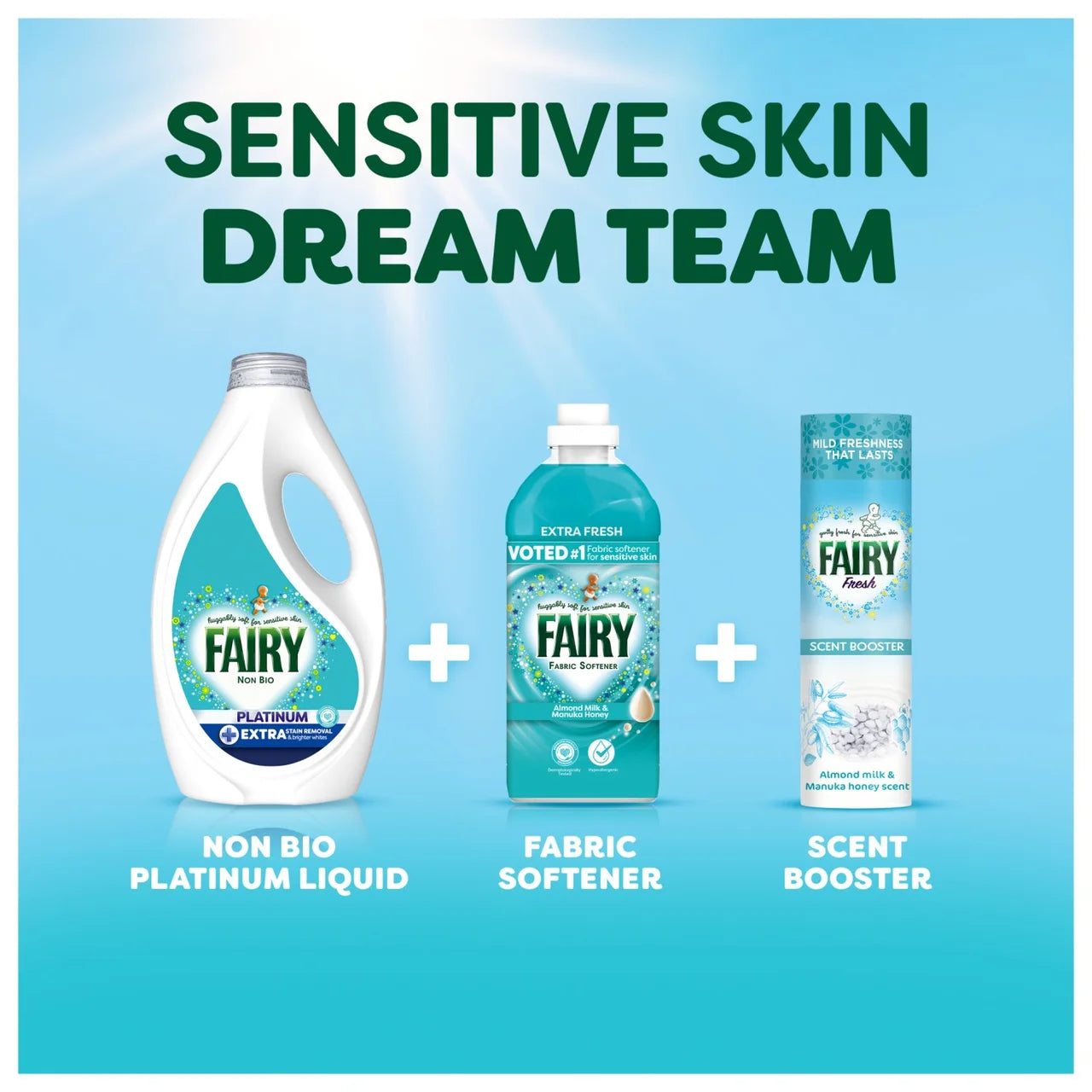 Fairy Platinum Non Bio Washing Liquid 63 Washes 1.953L