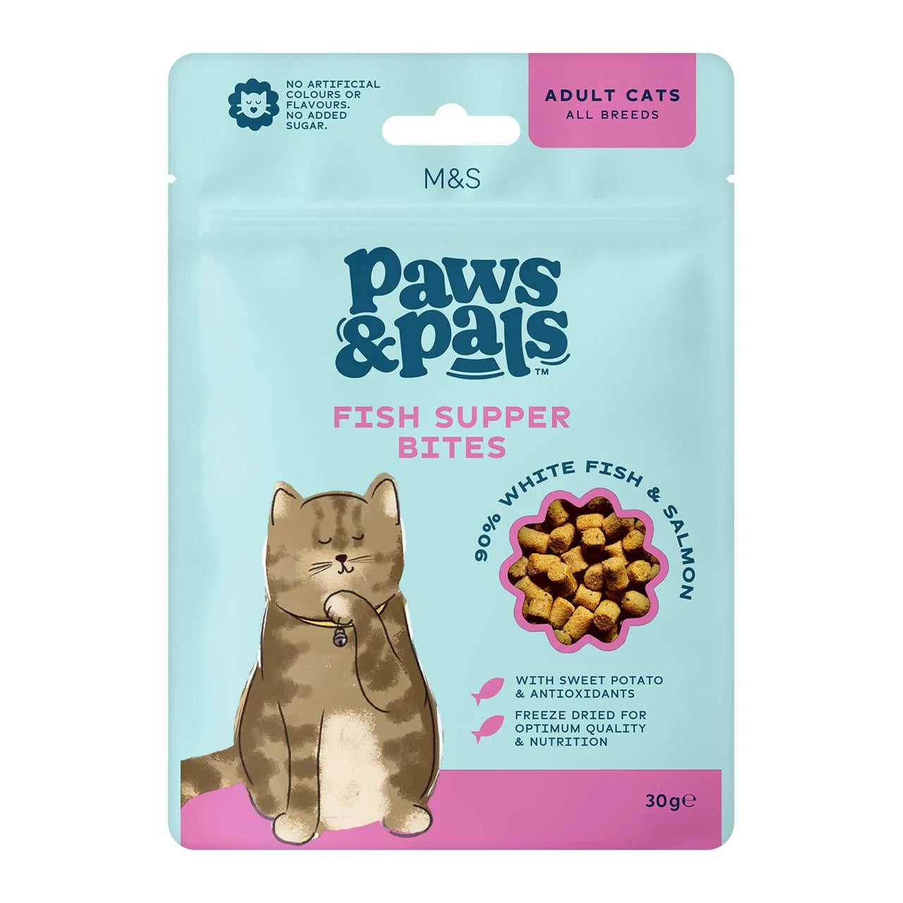 M&S Paws & Pals Fish Supper Bites 30g