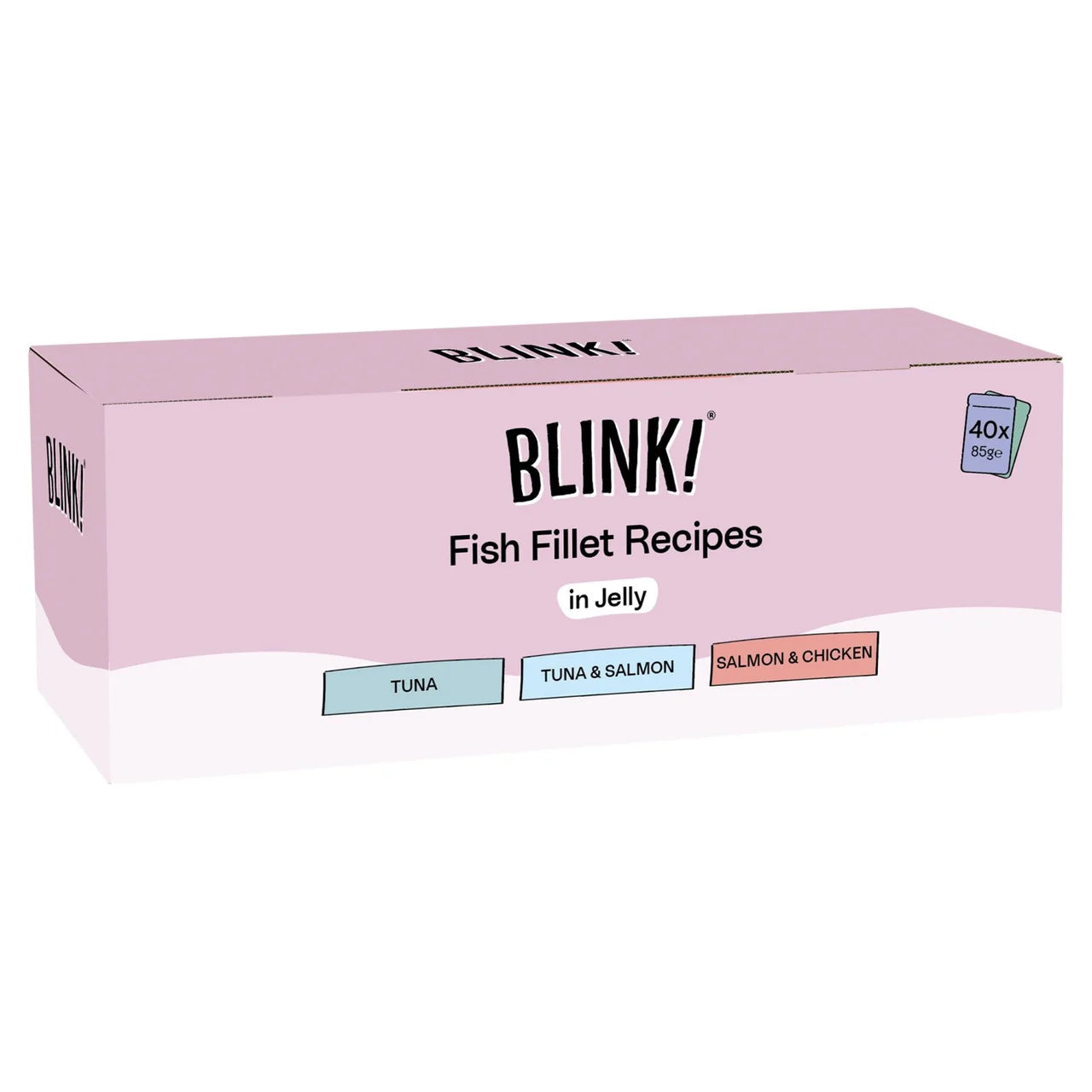 Blink! Blink Fish Fillet Selection in Jelly Multipack 40 x 85g