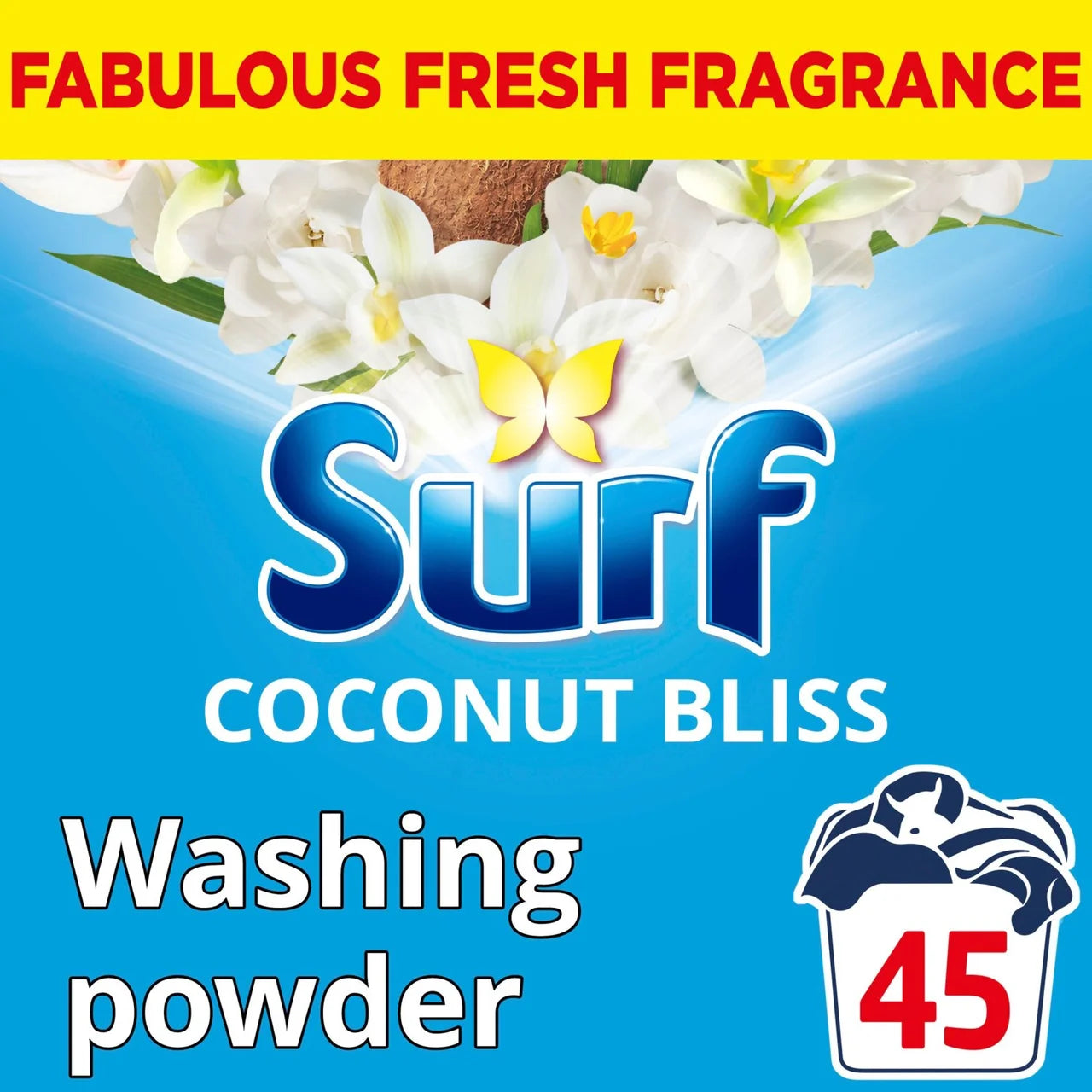 Surf Coconut Bliss Laundry Powder 45 Washes 2.25kg