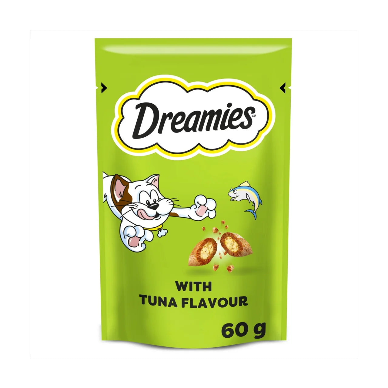 Dreamies Cat Treat Biscuits with Tuna Flavour 60g