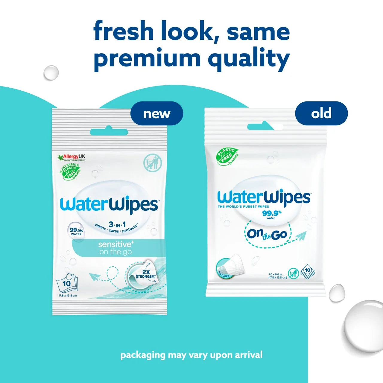 WaterWipes On The Go Wipes 10 wipes