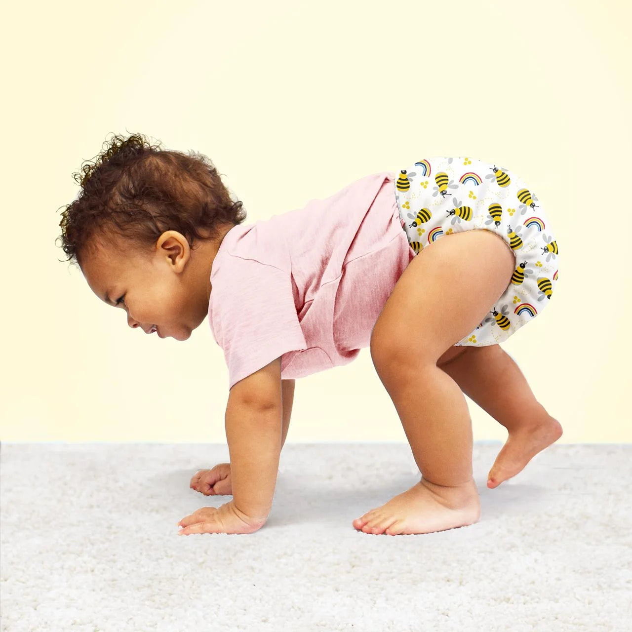 Bambino Mio Miosolo Classic All-In-One Reusable Nappy Set, Pattern Size 0-5 , 6 per pack