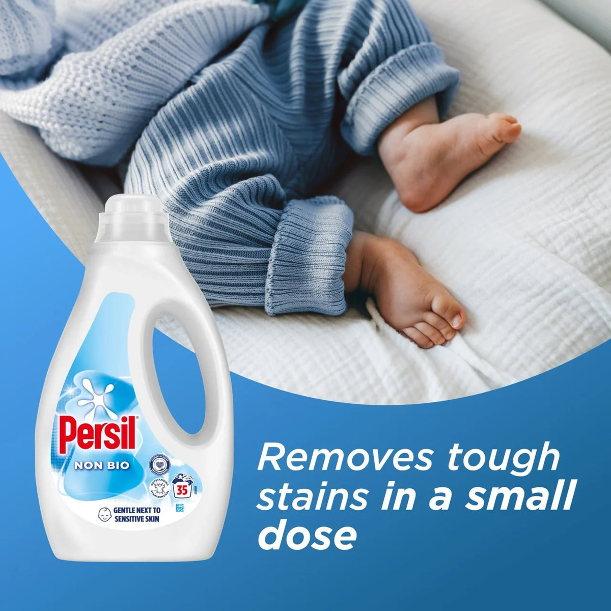 Persil Non Bio Liquid Laundry Washing Detergent 35 Washes 945ml