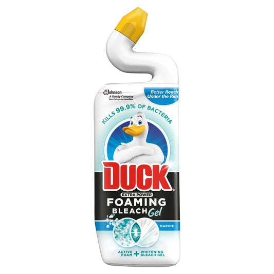 Duck Foaming Bleach Gel Toilet Liquid Cleaner Marine 750ml