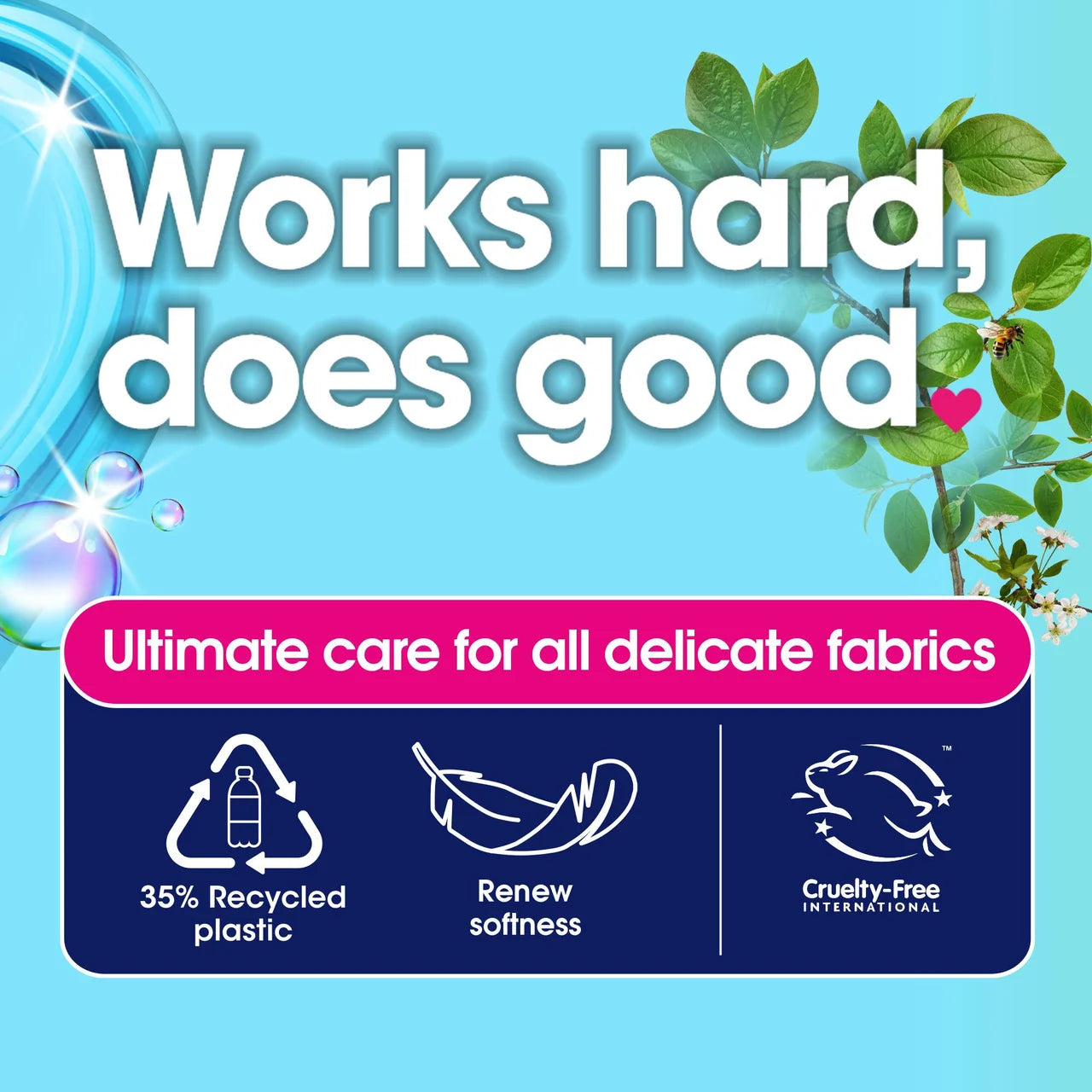 Ecozone BIOActive laundry cleaner for delicates 1L
