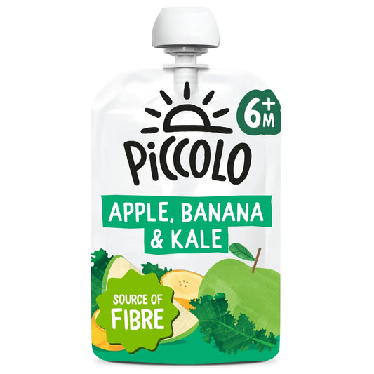 Piccolo Organic Apple, Banana & Kale 100g