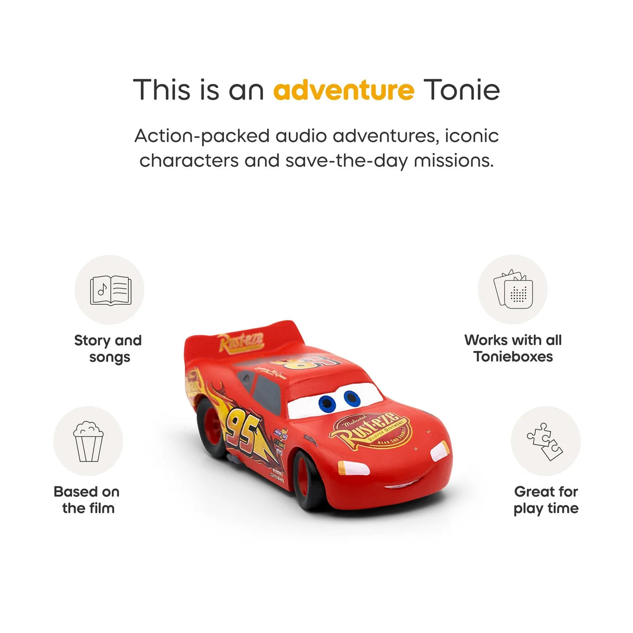 Tonies Disney Pixar Cars McQueen Audio Tonie Character