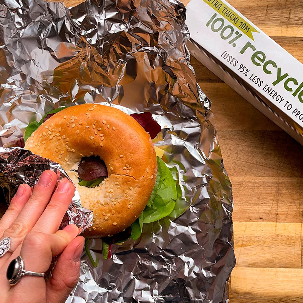 Eco Green Living 100% Recycled Aluminium Foil 10m