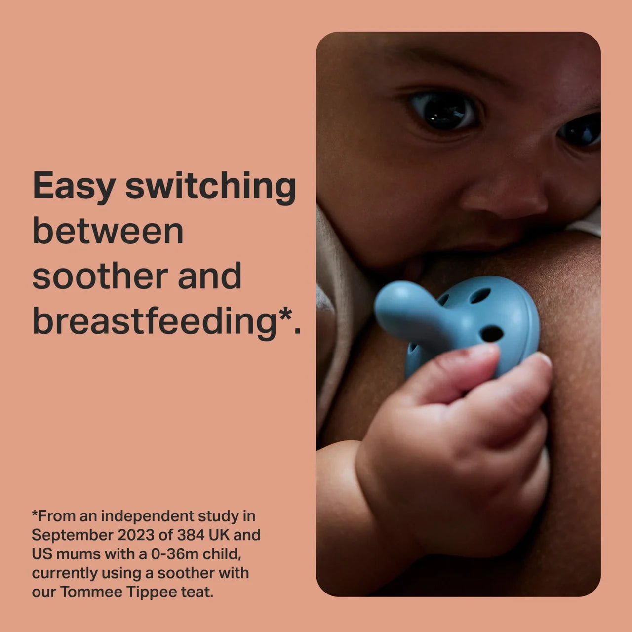 Tommee Tippee Breastlike Soothers 0-6m , 2 per pack
