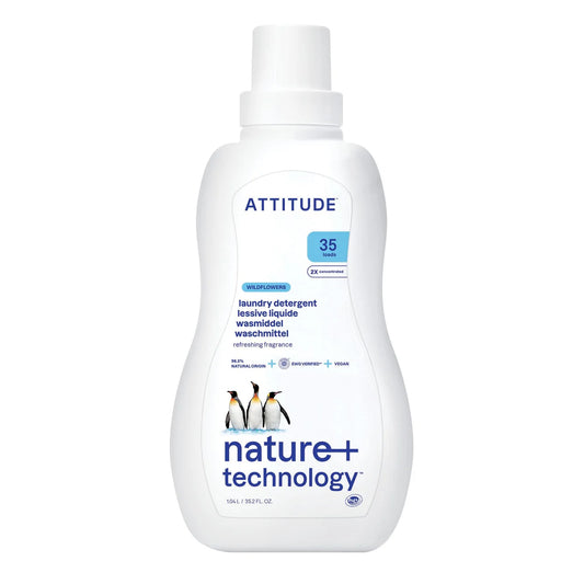 Attitude Laundry Detergent Wildflowers 35 Washes 1.05L