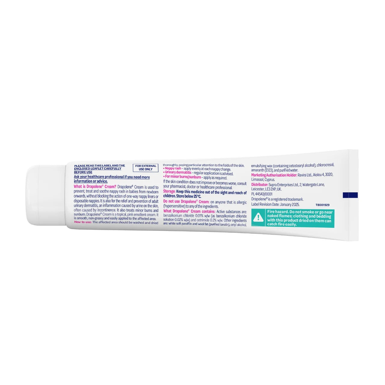 Drapolene Baby Nappy Cream 100g