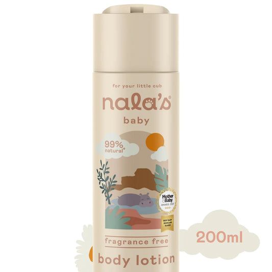 Nala's Baby Body Lotion Fragrance Free 200ml