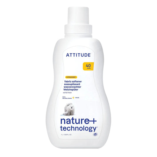 Attitude Fabric Softener Citrus Zest 40 Washes 1L