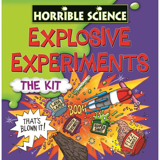 Horrible Science Explosive Experiments 8yrs+