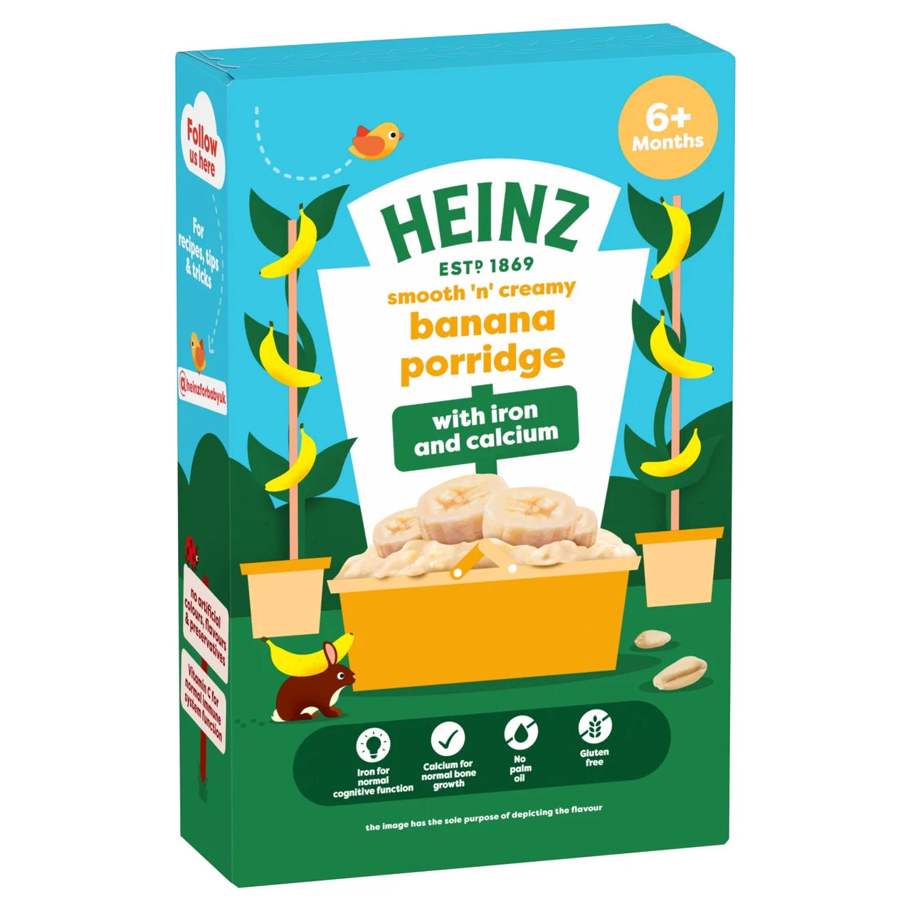 Heinz Banana Porridge Baby Food 6+ Months 125g