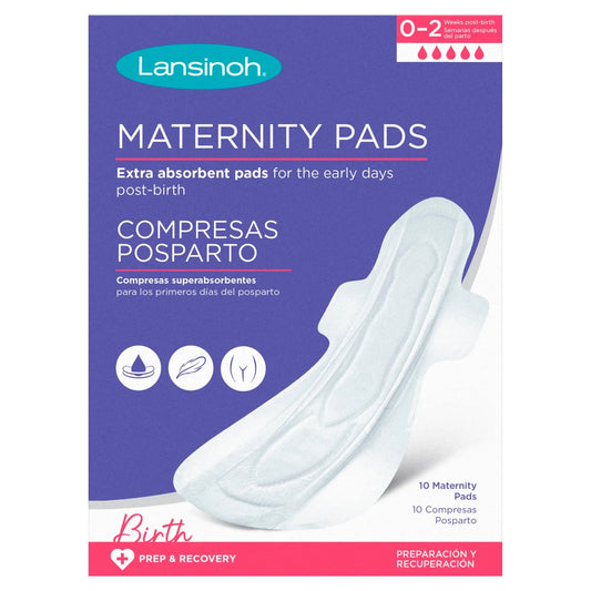 Lansinoh Extra Absorbent Maternity Pads 10 per pack