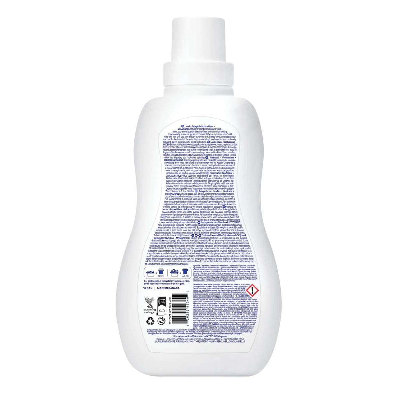 Attitude Laundry Detergent & Fabric Softener Mountain Essentials 35 Loads 1050ml