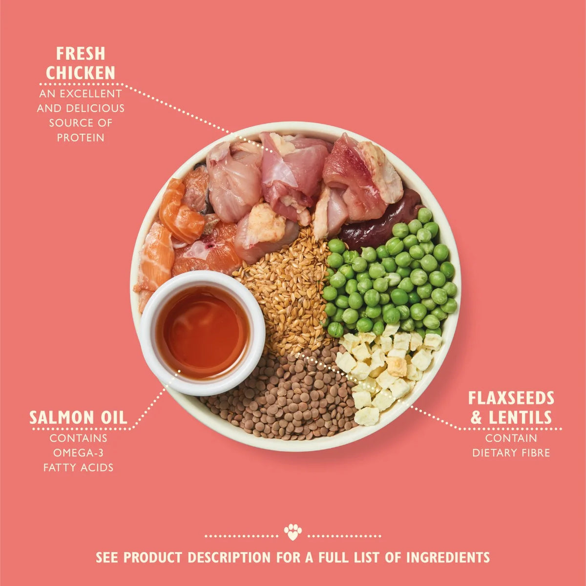 Lily's Kitchen Dog Chicken & Salmon Puppy Recipe Dry Food 7kg
