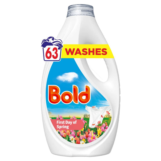 Bold 2in1 Washing Liquid Pink Blossom 63 Washes 1953ml