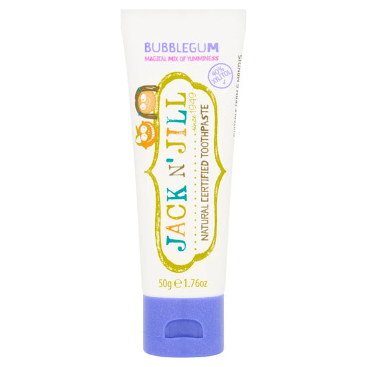 Jack N' Jill Natural Certified Toothpaste Bubblegum 50g