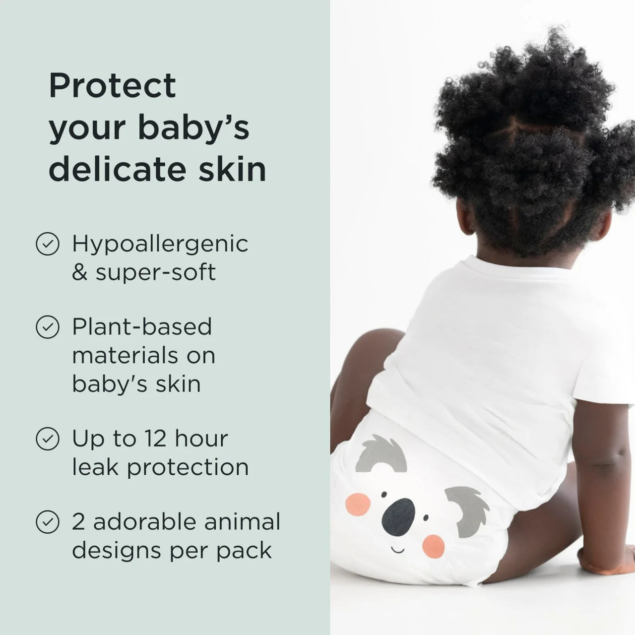 Kit & Kin Hypoallergenic Nappies Size 5 (11+kg) 28 per pack