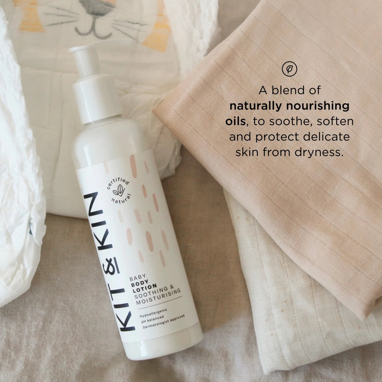 Kit & Kin Natural Baby Lotion 250ml