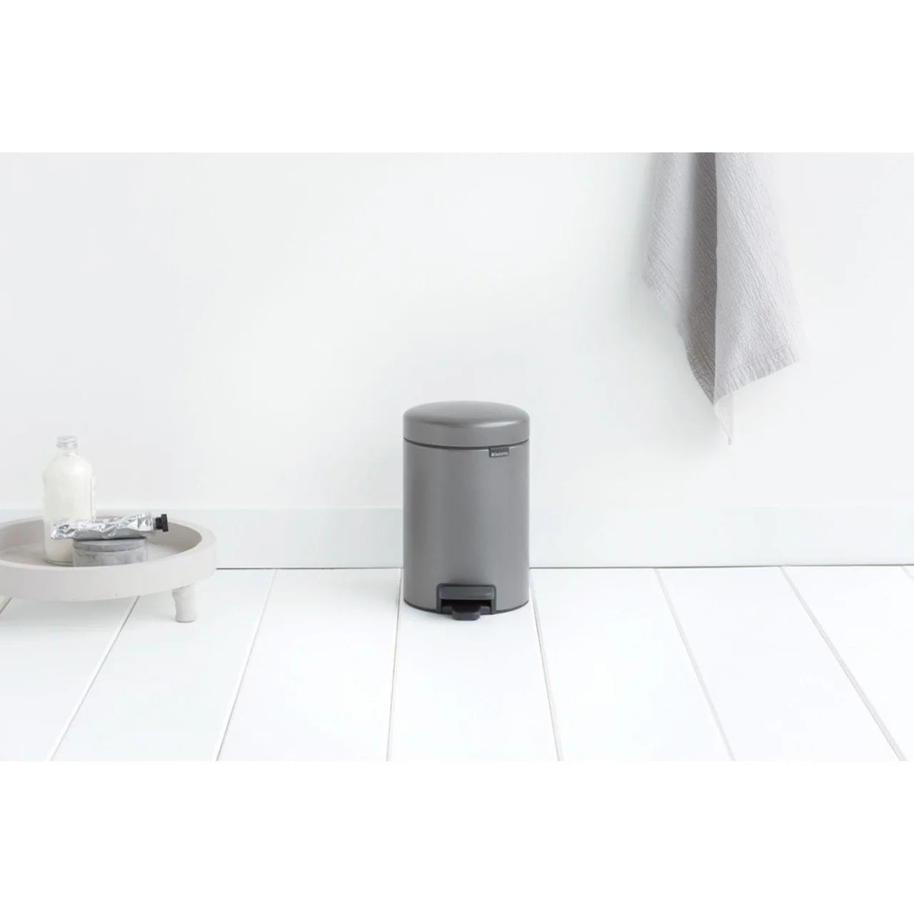 Brabantia Pedal Bin, Platinum 3L