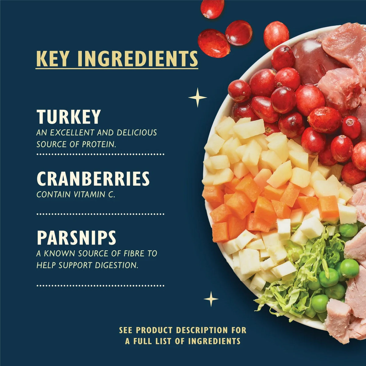Lily's Kitchen Dog Christmas Turkey and Ham Tin 400g
