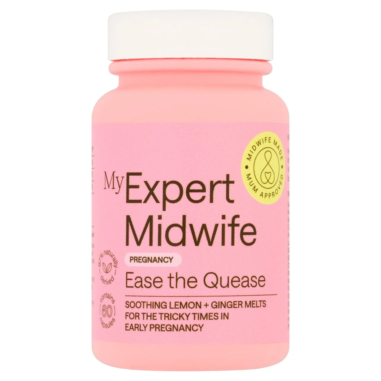 My Expert Midwife Ease The Quease Soothing Ginger Melts 60 per pack