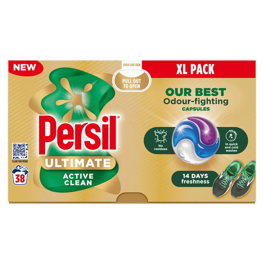 Persil Ultimate Washing Capsules Active Clean 38 washes