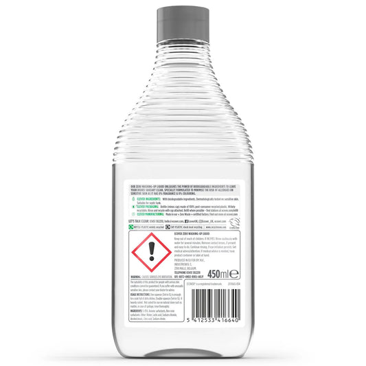 Ecover Zero Washing Up Liquid 450ml