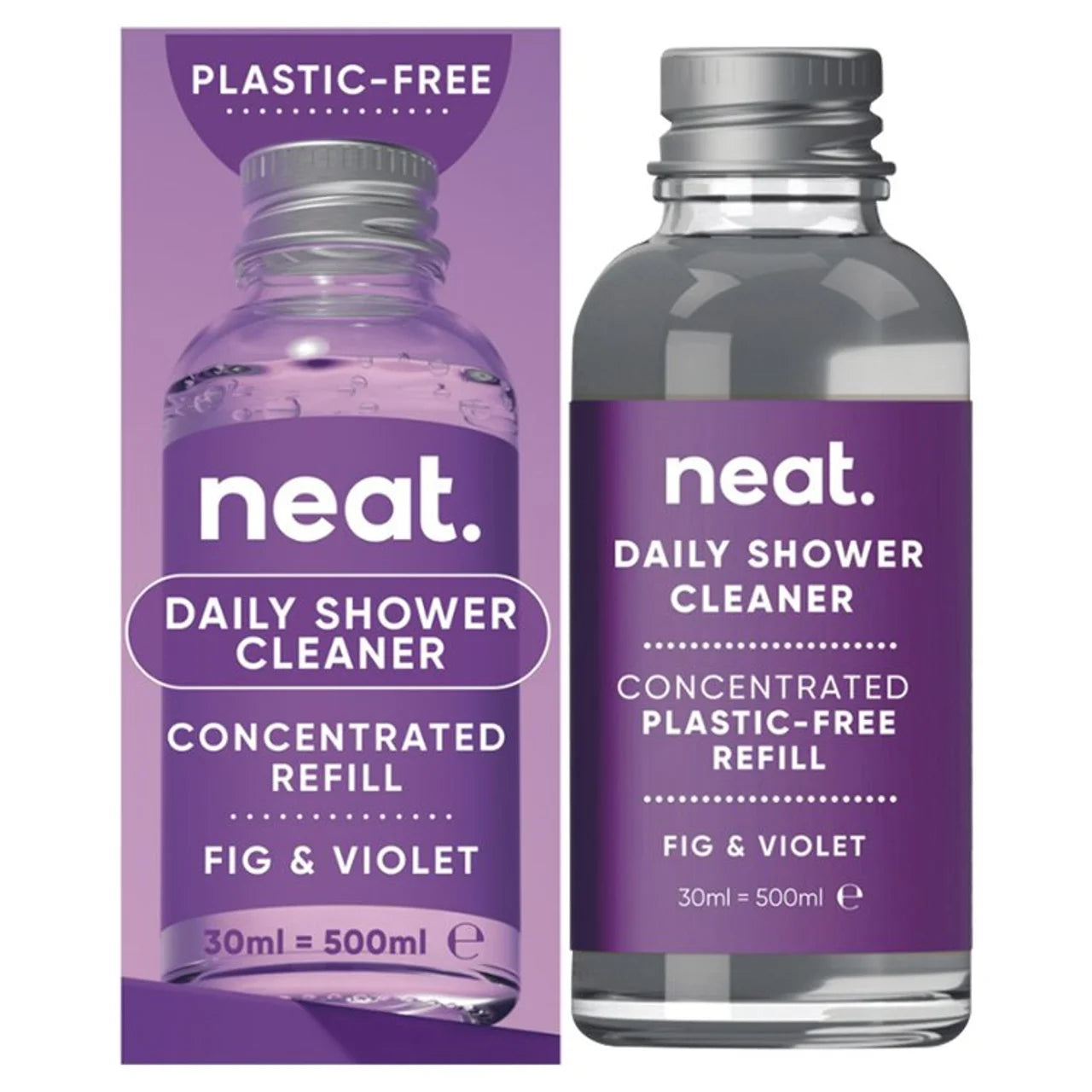 Neat Daily Shower Cleaner Refill Concentrate Fig & Violet 30ml