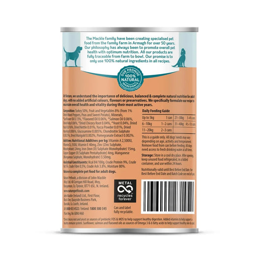 Naturo Grain & Gluten Free Turkey in Herb Gravy 390g