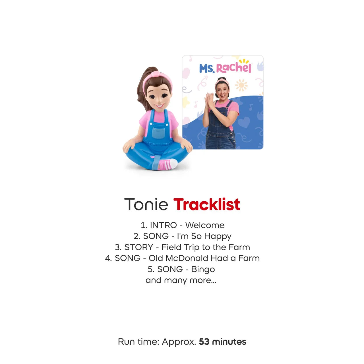 Tonies Ms Rachel Audio Tonie Character