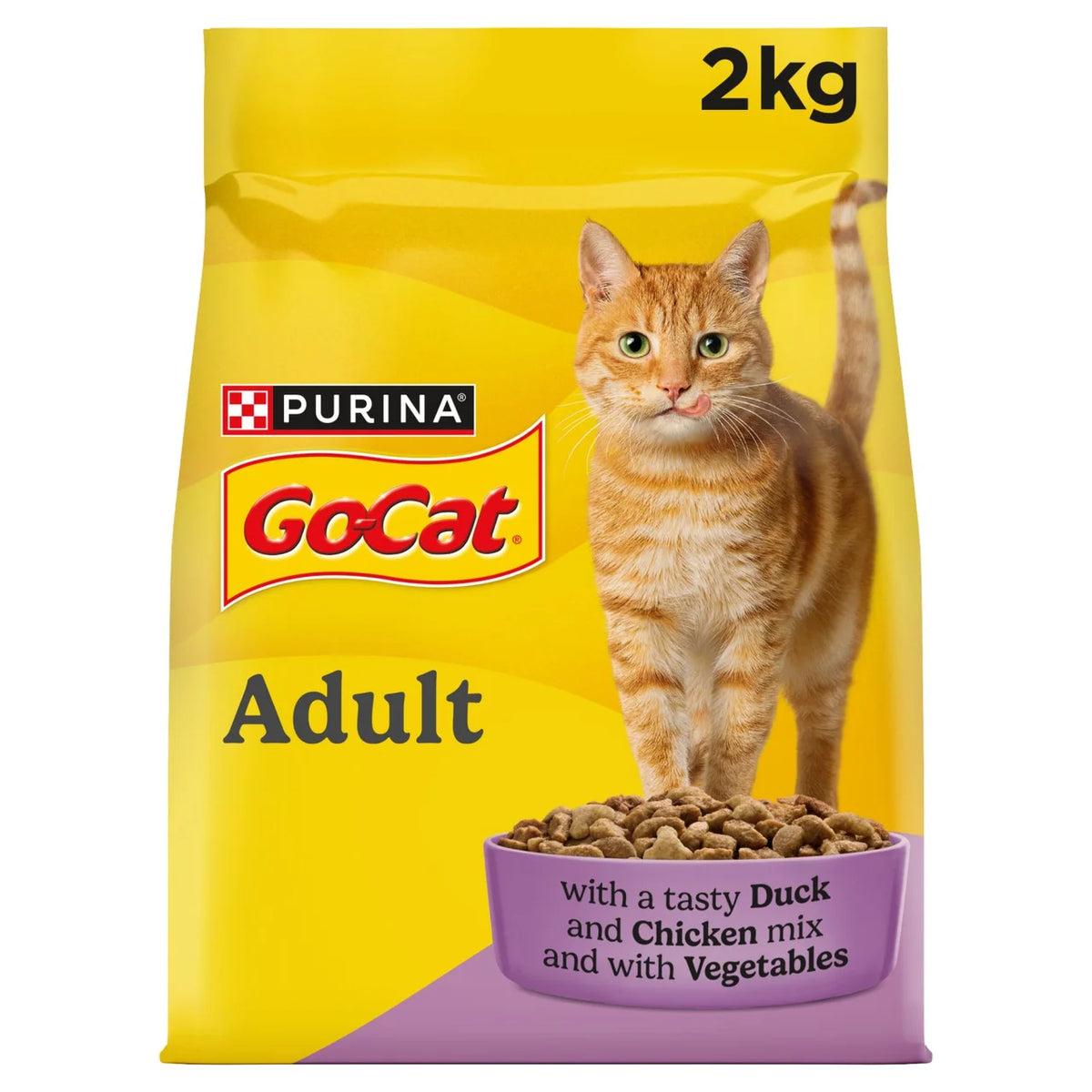 Go-Cat Chicken & Duck Dry Cat Food 2kg