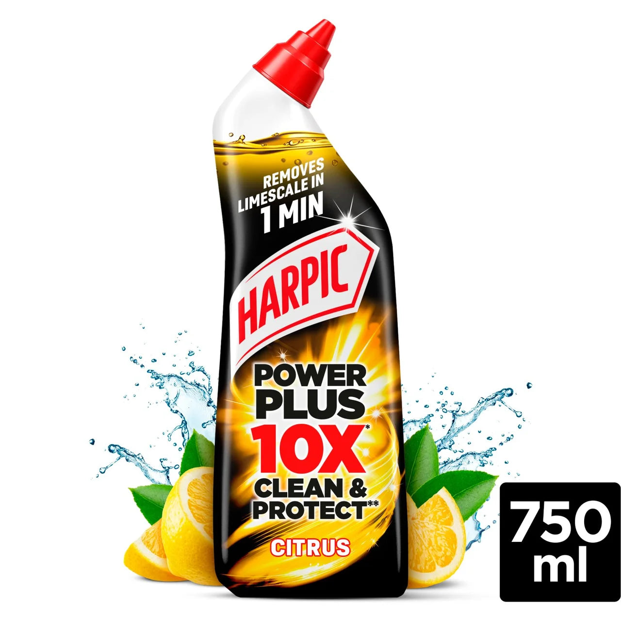Harpic Power Plus Citrus Fresh Toilet Cleaner Gel 750ml