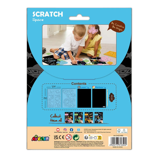 Avenir Scratch With Stencils Space