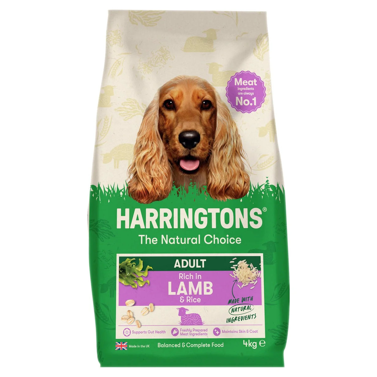 Harringtons Dog Lamb 4kg