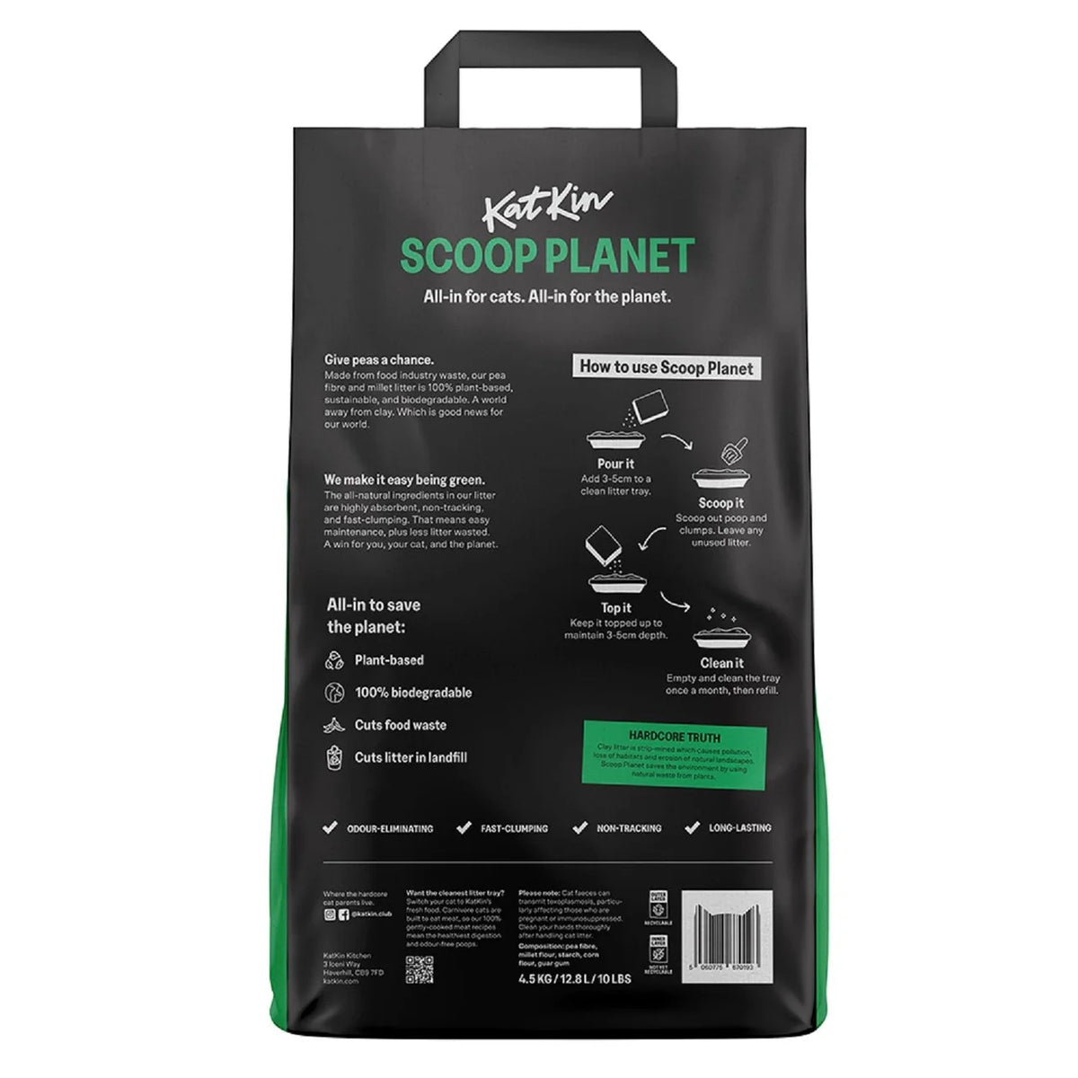 KatKin Scoop Planet litter 4.5kg