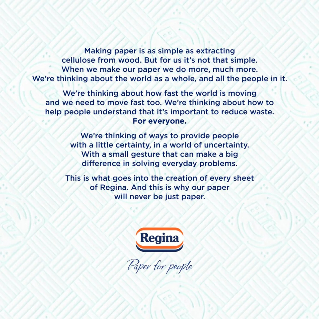 Regina Blitz Kitchen Roll 280 Supersized Sheets 4 Roll