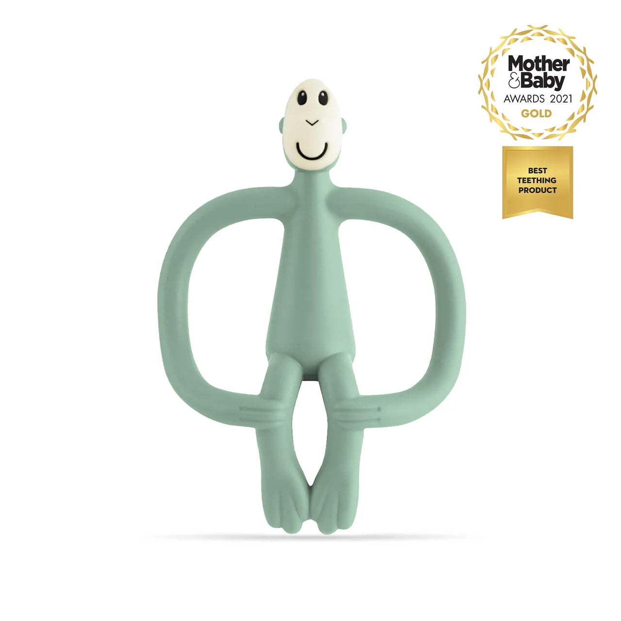 Matchstick Monkey Original Teether - Mint Green