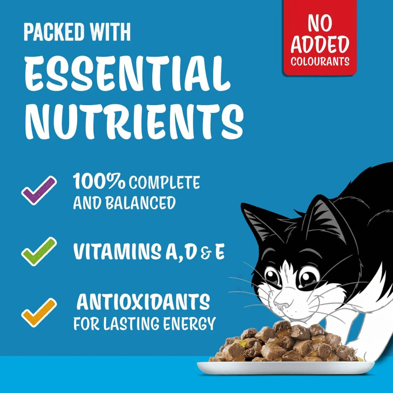 Felix Original Cat Food Fish Selection in Jelly Wet Cat Food 80 x 85g