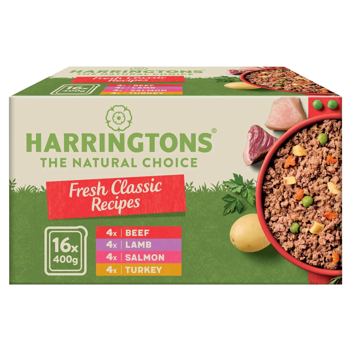 Harringtons Wet Dog Classics 16 x 400g