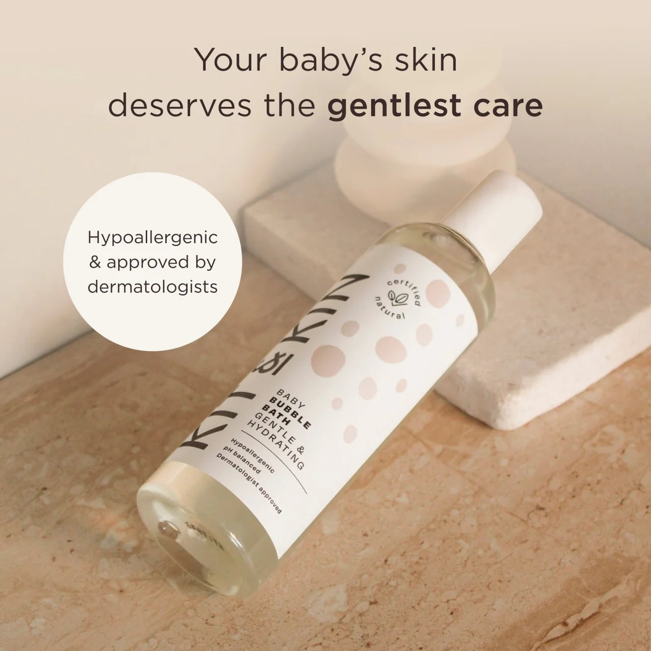 Kit & Kin Natural Bubble Bath 250ml