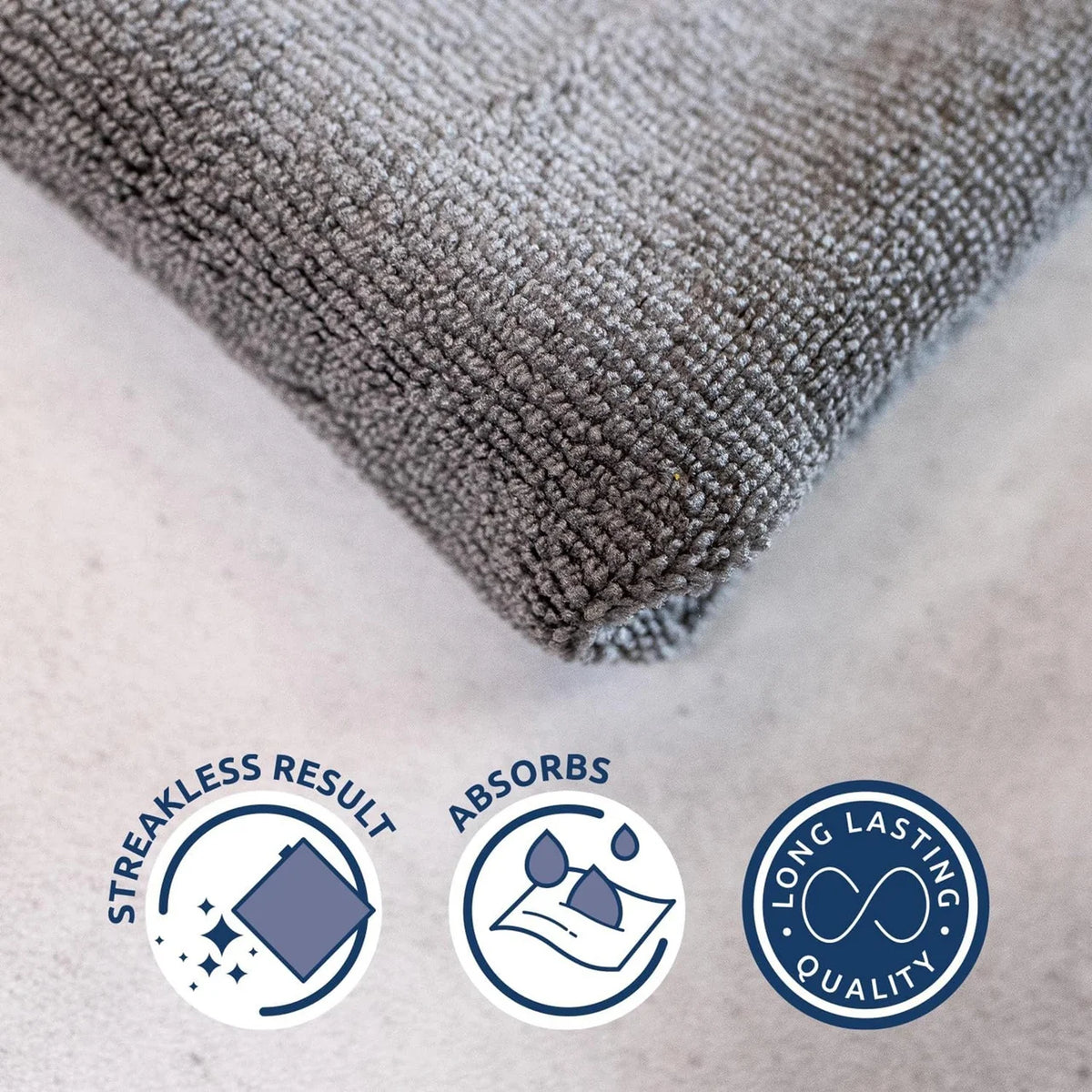 Sorbo Microfibre Floor Cloth 50 x 60 cm - 2pk