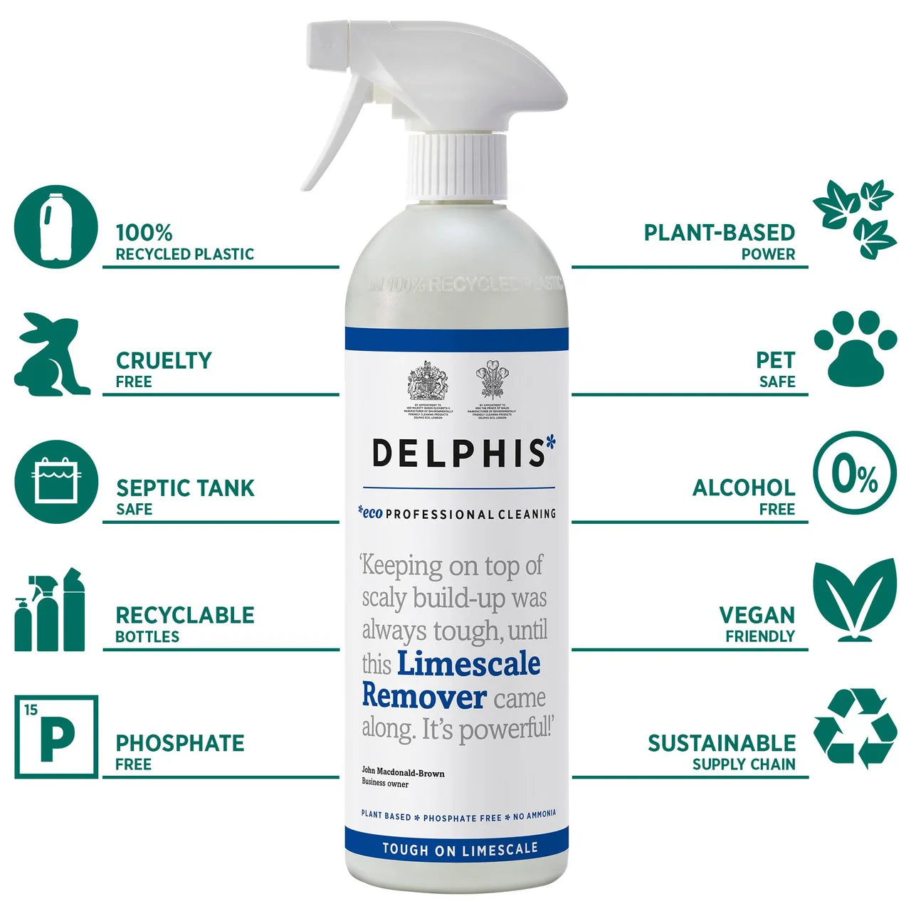 Delphis Eco Limescale Remover 700ml