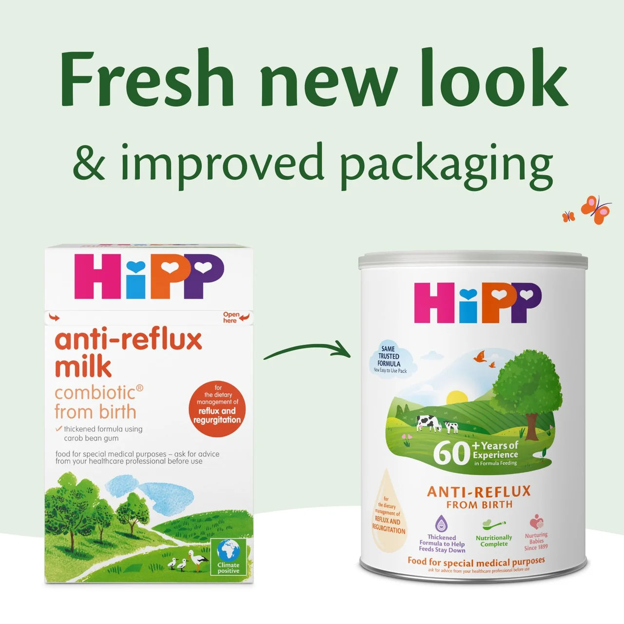 HiPP Anti Reflux Baby Milk Powder Formula From Birth 800g